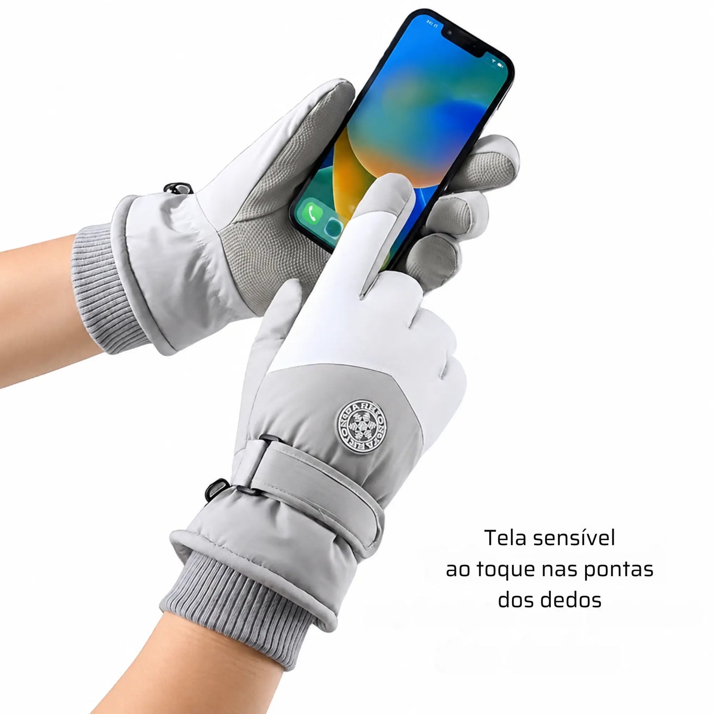 Luva de Inverno Unissex Ski Mittens