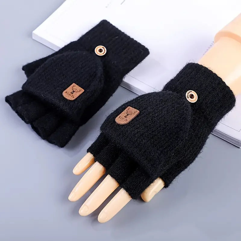 Luvas de Inverno com Abertura nos Dedos Touch