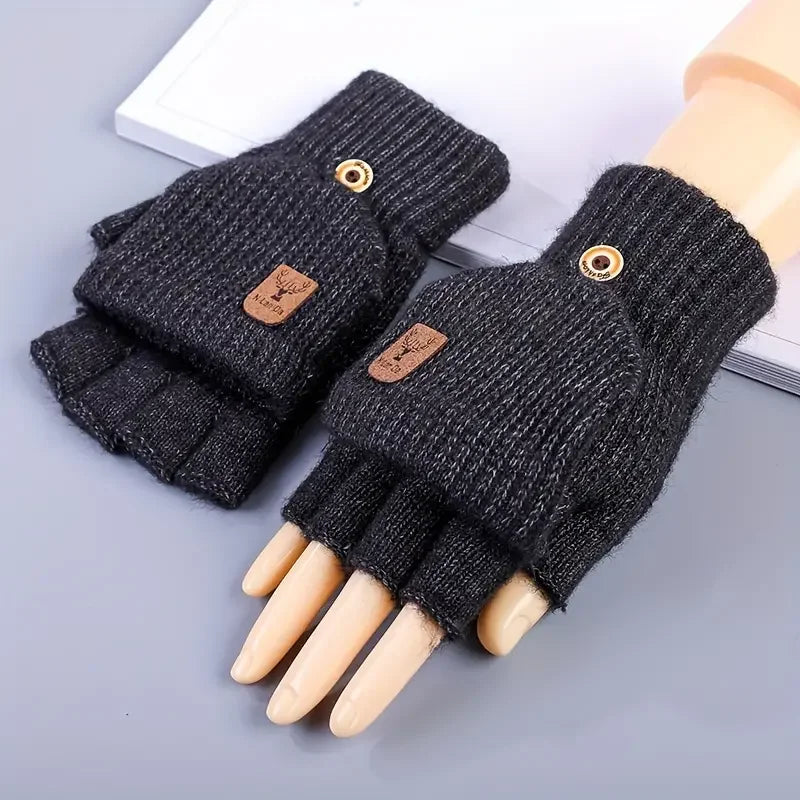 Luvas de Inverno com Abertura nos Dedos Touch