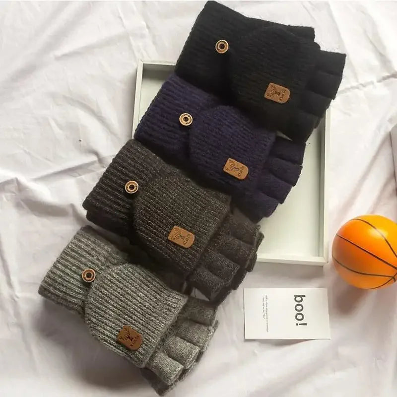 Luvas de Inverno com Abertura nos Dedos Touch