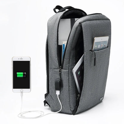 Mochila Masculina Ultra Fina em Nylon Tokyo