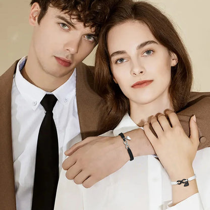 Par de Pulseiras em Paracord Infinito