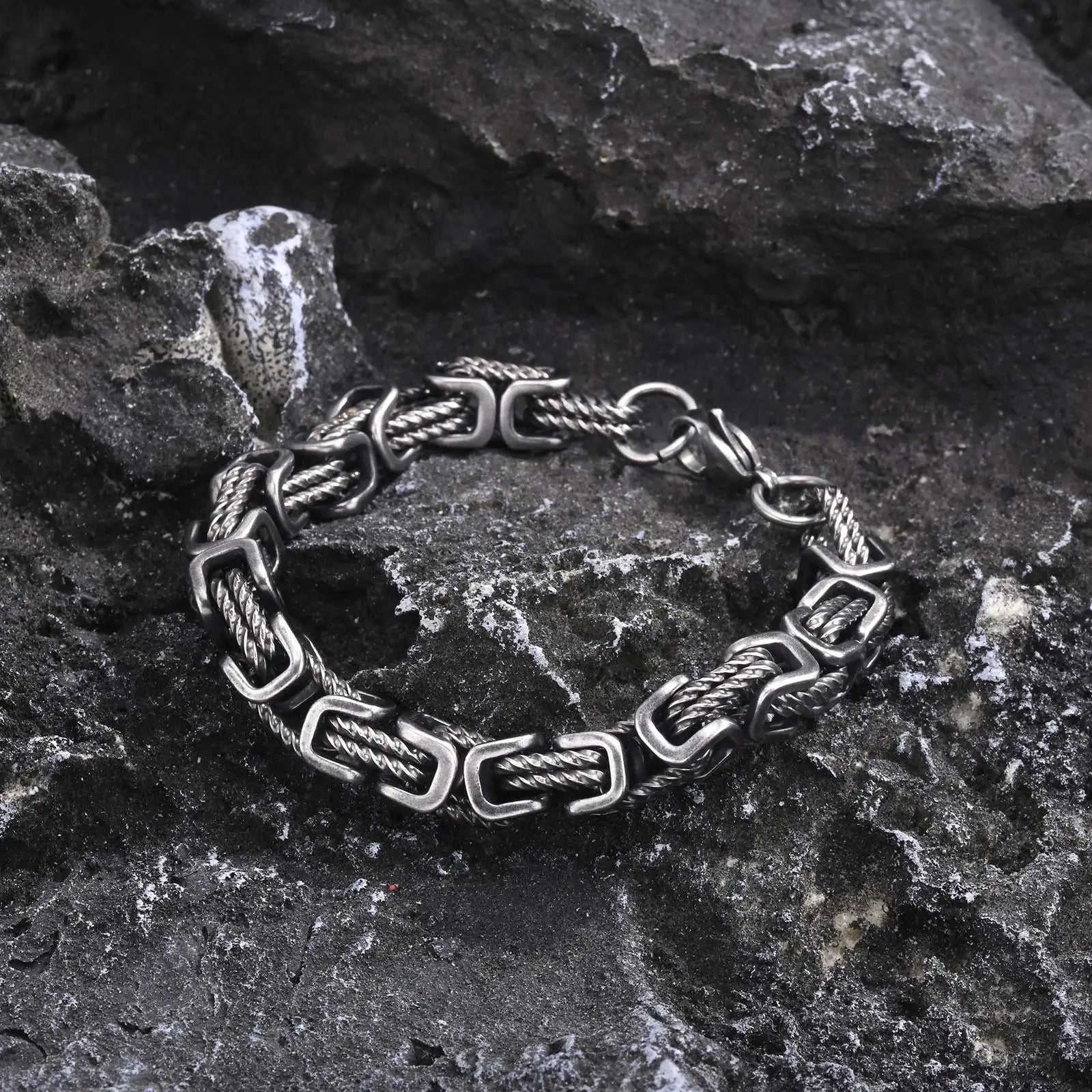 Pulseira Masculina em Aço Vintage VNX