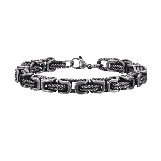 Pulseira Masculina em Aço Vintage VNX