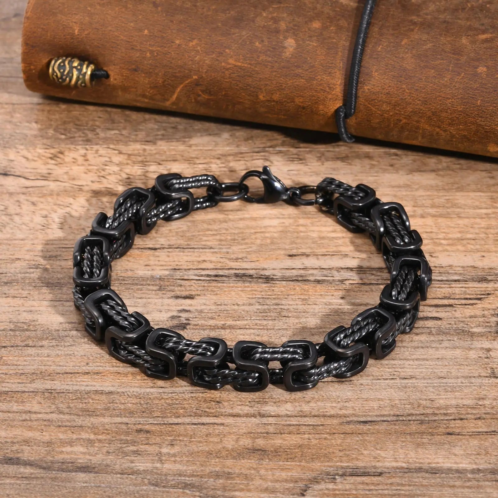 Pulseira Masculina em Aço Vintage VNX