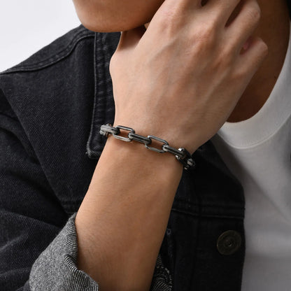 Pulseira Masculina em Aço Inox Venus