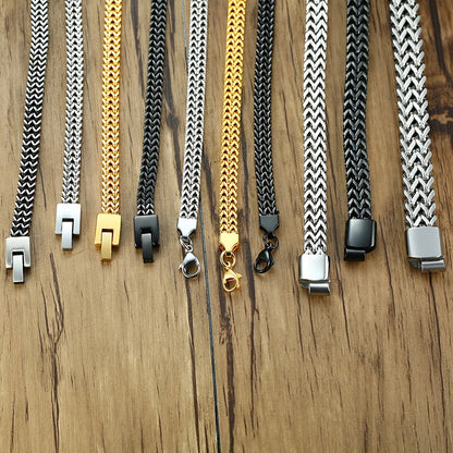 Pulseira Masculina em Aço Inoxidável Cubic Seja Orion Acessórios Masculinos 