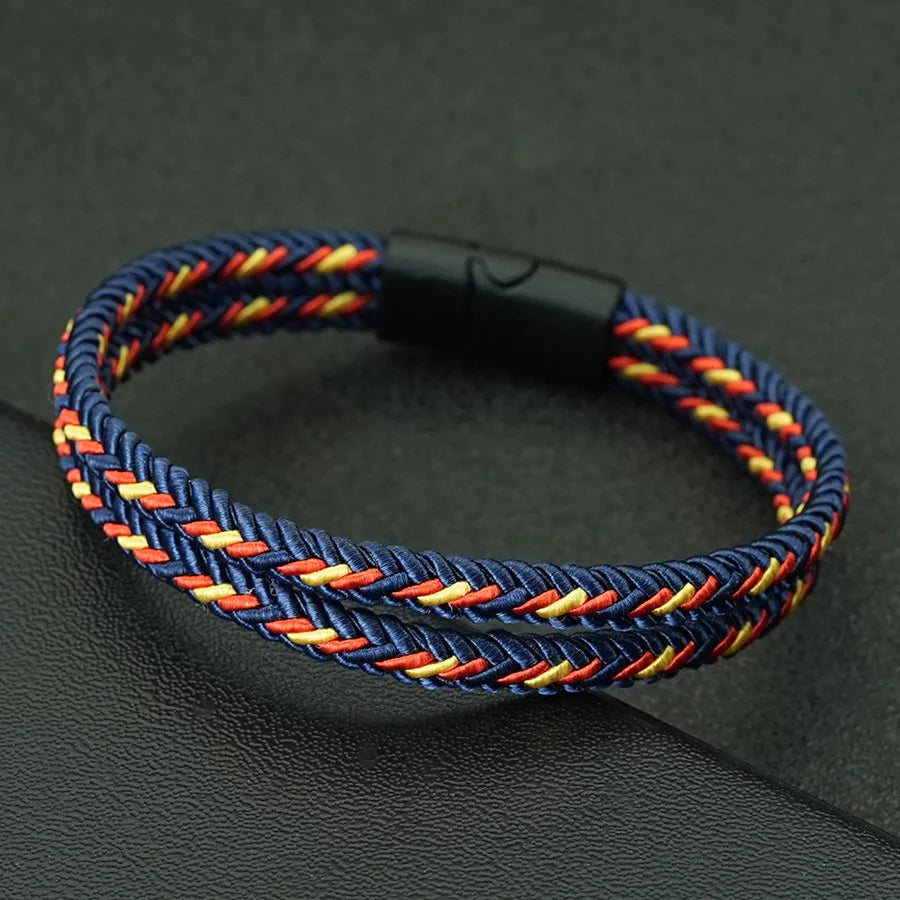 Pulseira Masculina em Paracord Strings