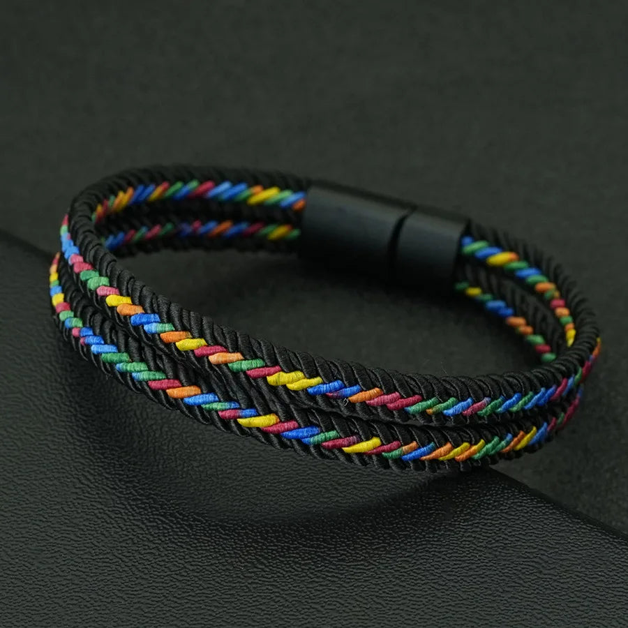 Pulseira Masculina em Paracord Strings