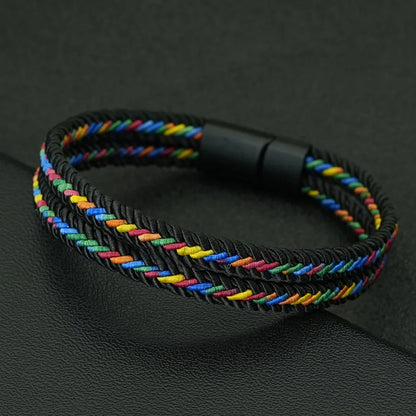 Pulseira Masculina em Paracord Strings