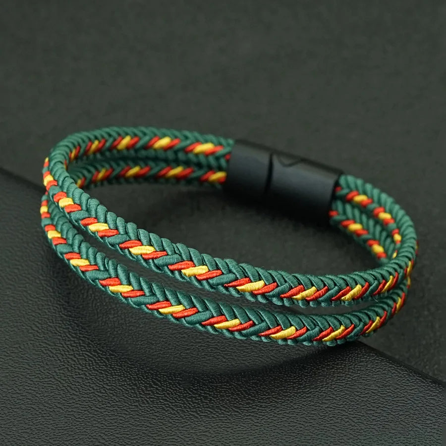 Pulseira Masculina em Paracord Strings