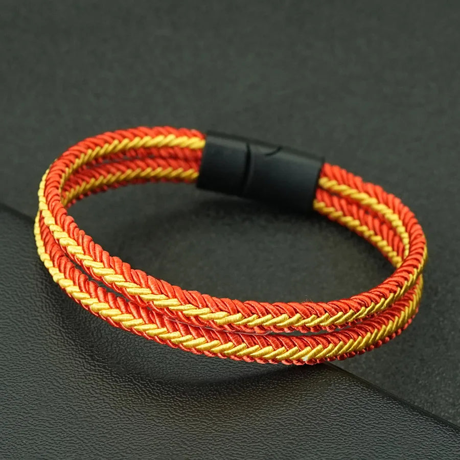 Pulseira Masculina em Paracord Strings