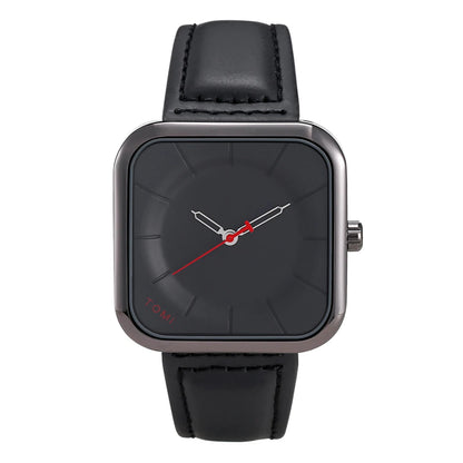 Relógio Masculino Minimalista Quadrado Adonis