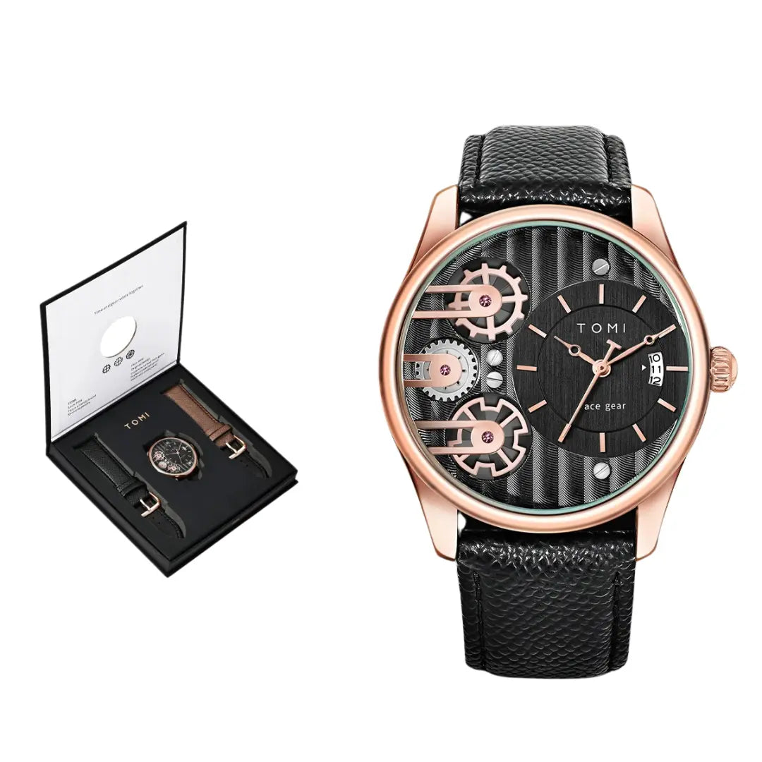Relógio Masculino com 2 Pulseiras Argus