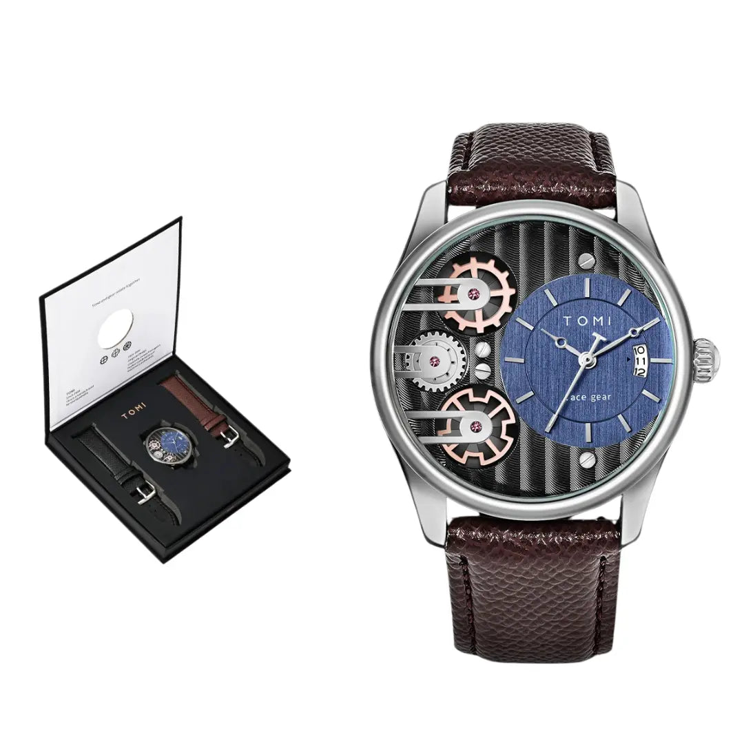 Relógio Masculino com 2 Pulseiras Argus