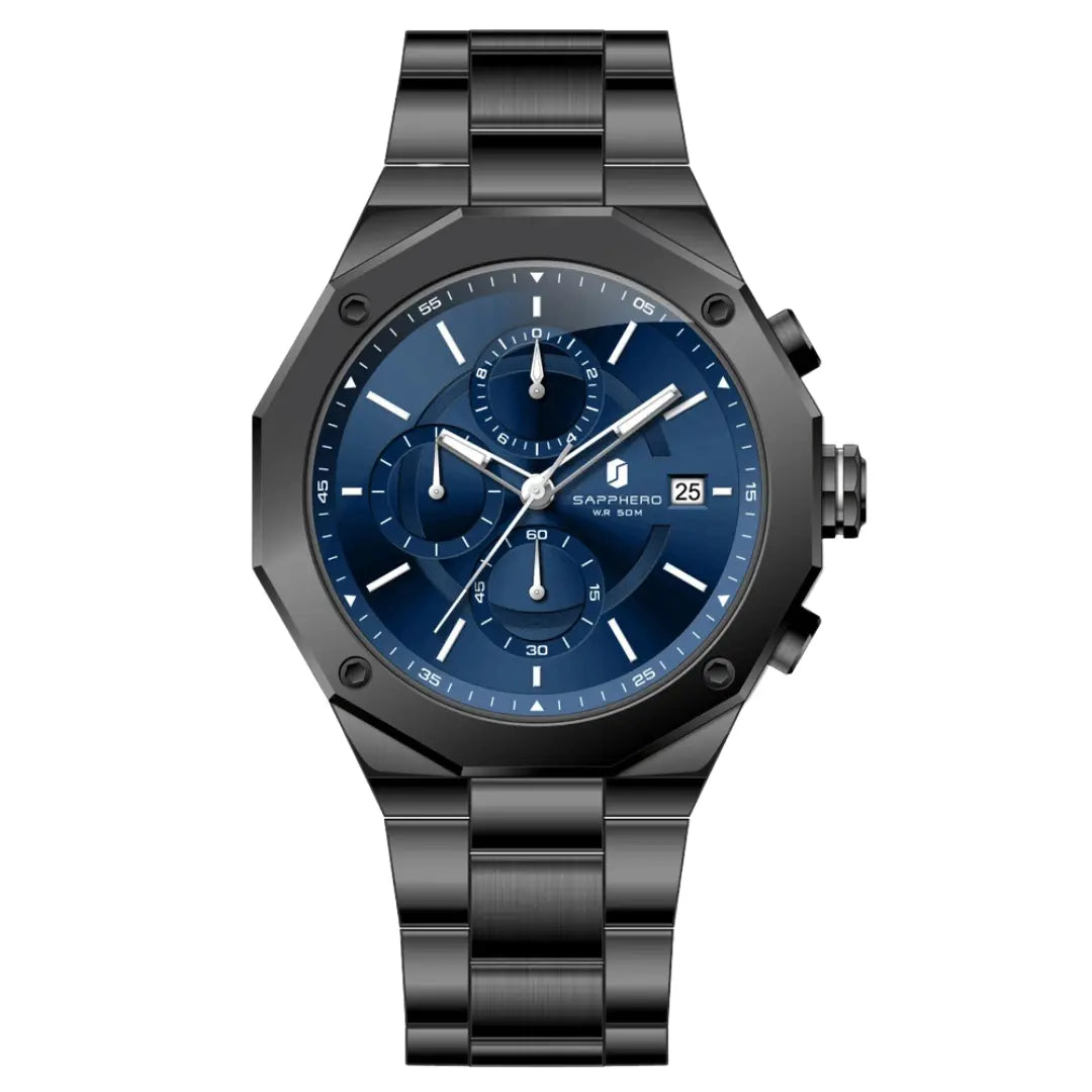 Relógio Masculino em Aço Inox Golden