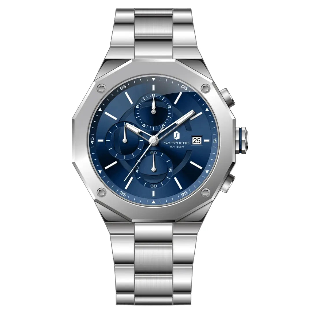 Relógio Masculino em Aço Inox Golden