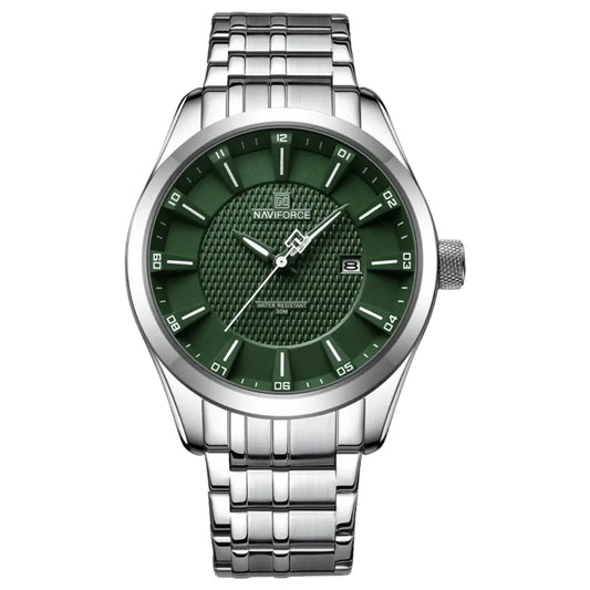 Relógio Masculino Aço Inox Quartzo Carbon