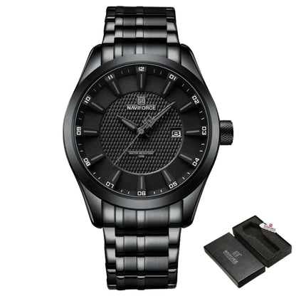 Relógio Masculino Aço Inox Quartzo Carbon