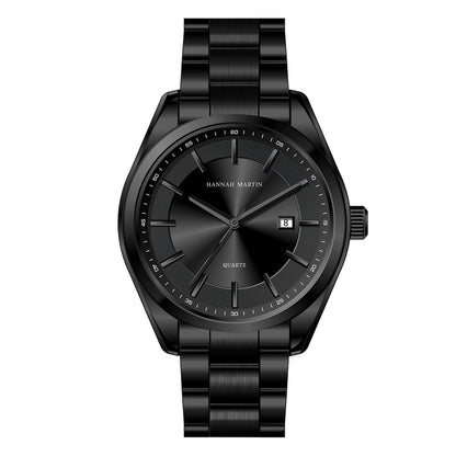 Relógio Masculino Aço Inox Quartzo Hannah Martin Stainless