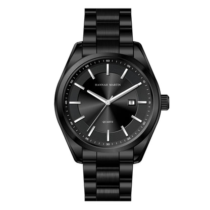 Relógio Masculino Aço Inox Quartzo Hannah Martin Stainless