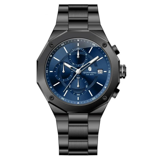 Relógio Masculino Aço Inoxidável Sapphero