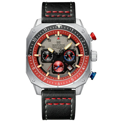 Relógio Masculino Esportivo A Prova D'água Naviforce Luxor