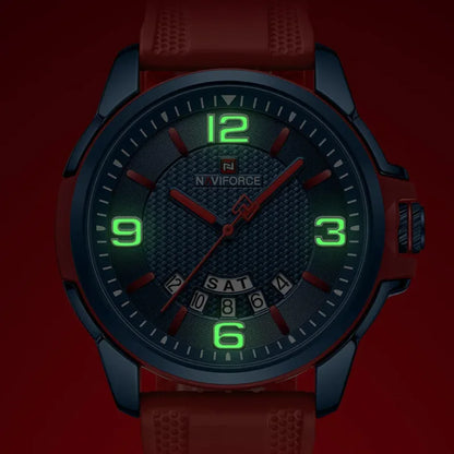 Relógio Masculino Esportivo Quartzo Naviforce Military Color