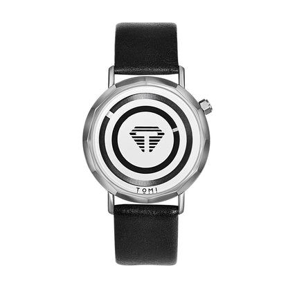 Relógio Masculino Minimalista Casual Roman