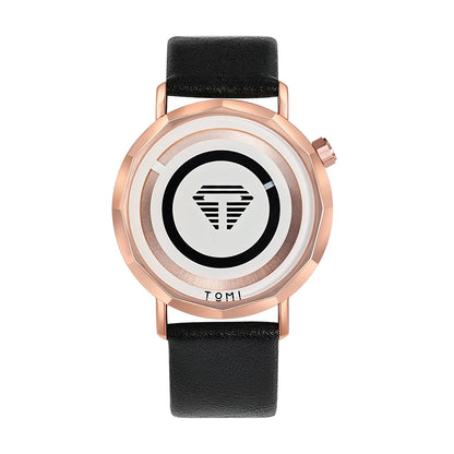 Relógio Masculino Minimalista Casual Roman