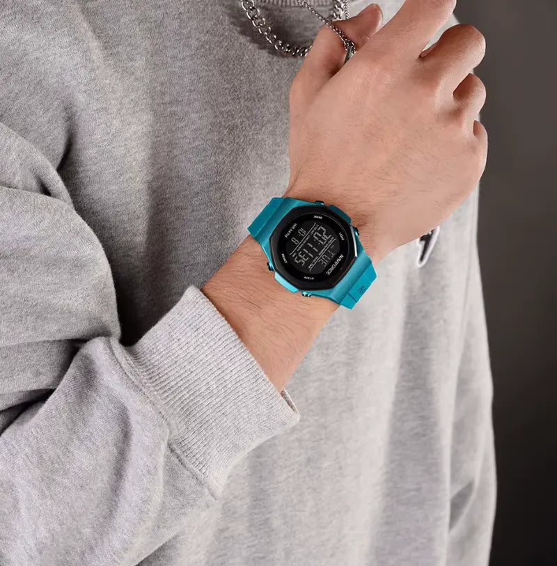 Relógio Masculino Pulseira de Silicone A Prova D'água Naviforce Ocean