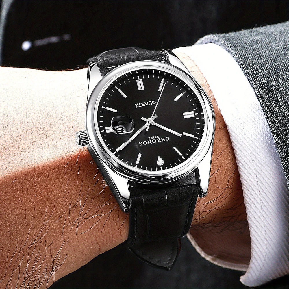 Relógio Masculino Quartzo A Prova D'água Chronos Air