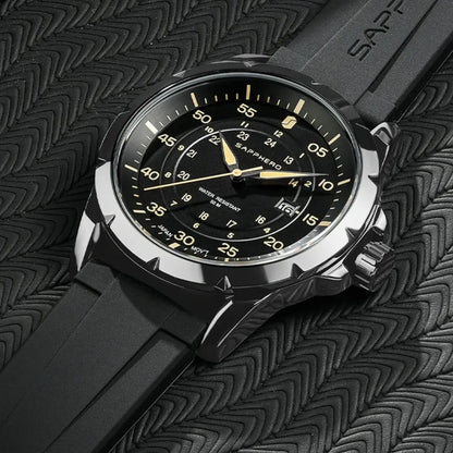 Relógio Masculino com Pulseira de Silicone Premium