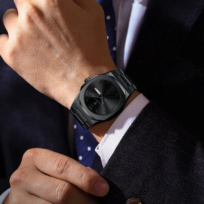 Relógio Masculino em Aço a Prova D'água Luxury