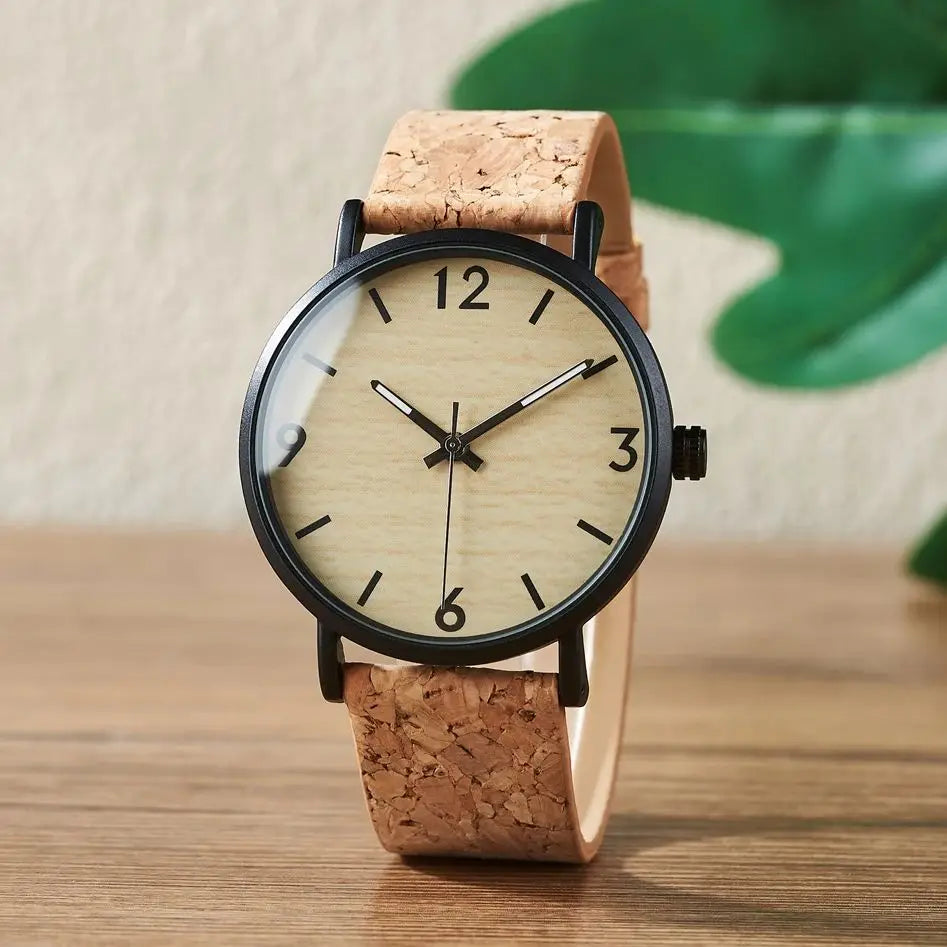 Relógio Masculino em Madeira Quartzo Bobo Bird Bamboo (+ Brinde)