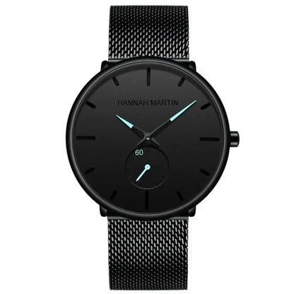 Relógio Masculino em Quartzo Minimalista Hannah Martin Agon