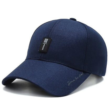 Boné Masculino Aba Curva Azul - Orion