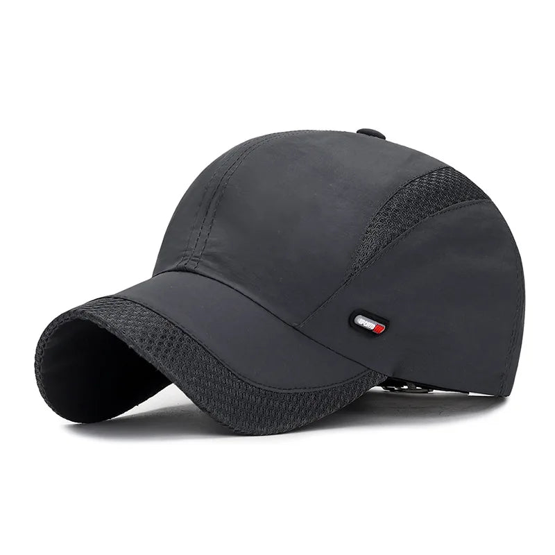Boné Masculino Aba Curva Cinza - Orion