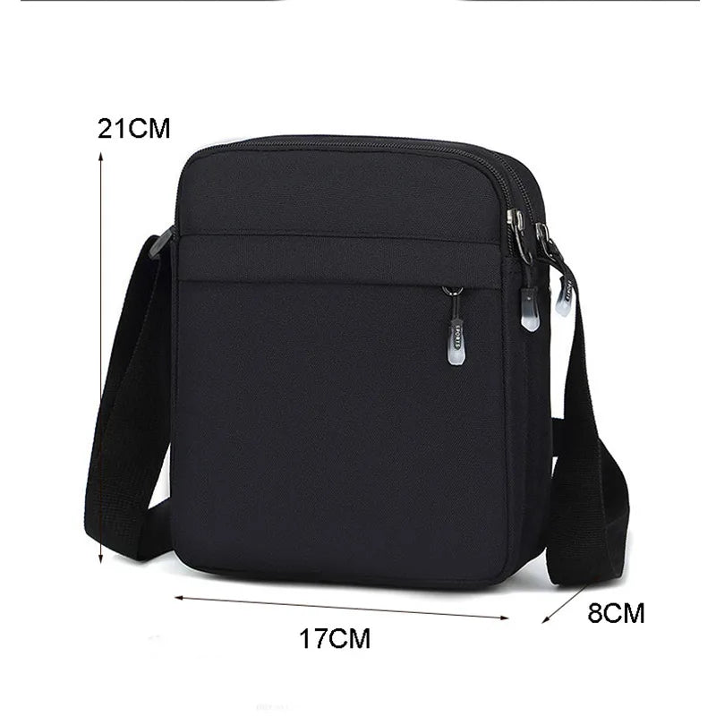 Bolsa Transversal Masculina Preta - Orion