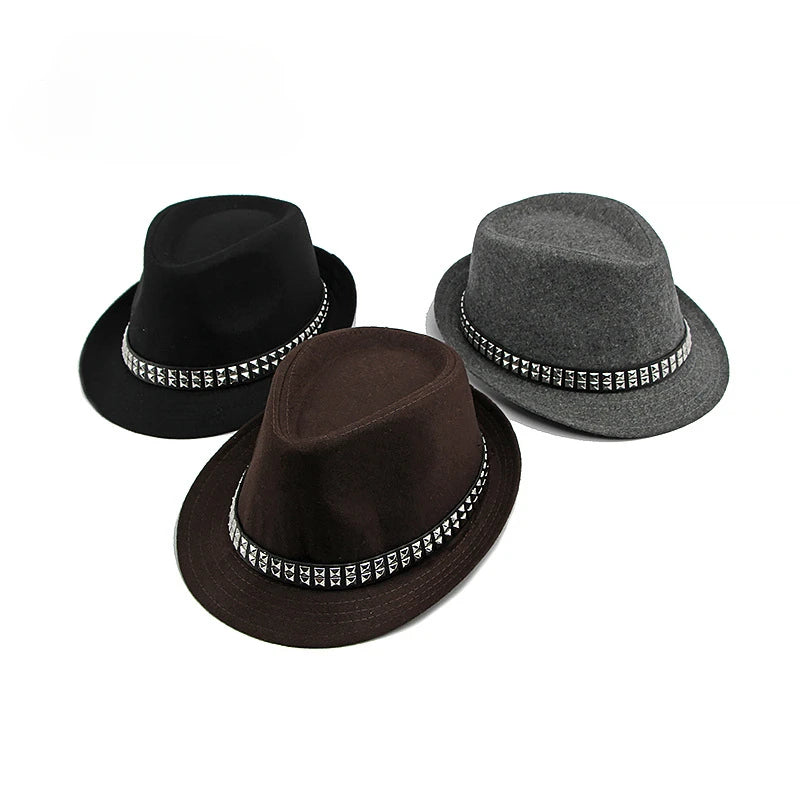 Chapéu Masculino Retro Jazz