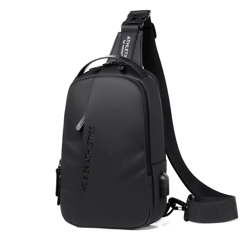 Bolsa Transversal Sport Masculina Preta  - Orion