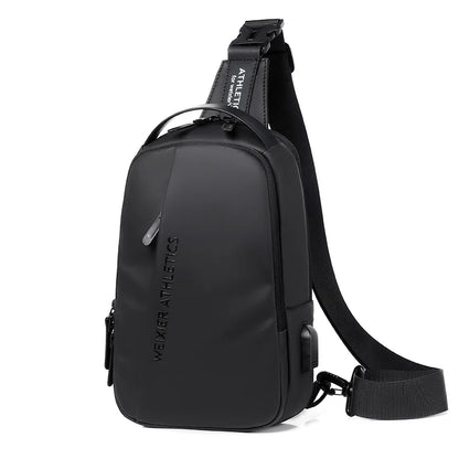Bolsa Transversal Sport Masculina Preta  - Orion
