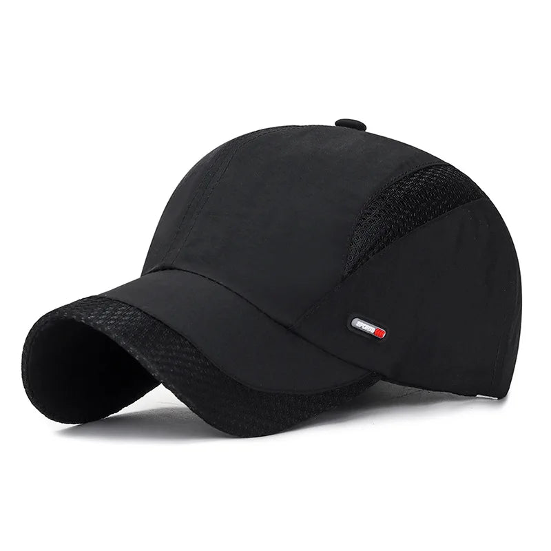 Boné Masculino Aba Curva Preto - Orion
