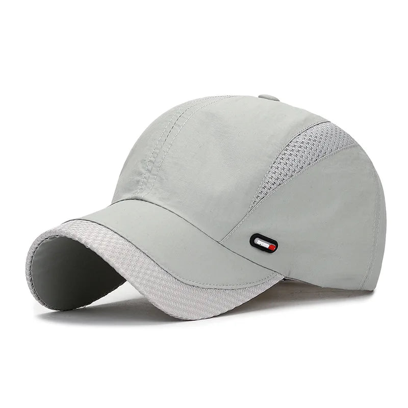 Boné Masculino Aba Curva Cinza - Orion