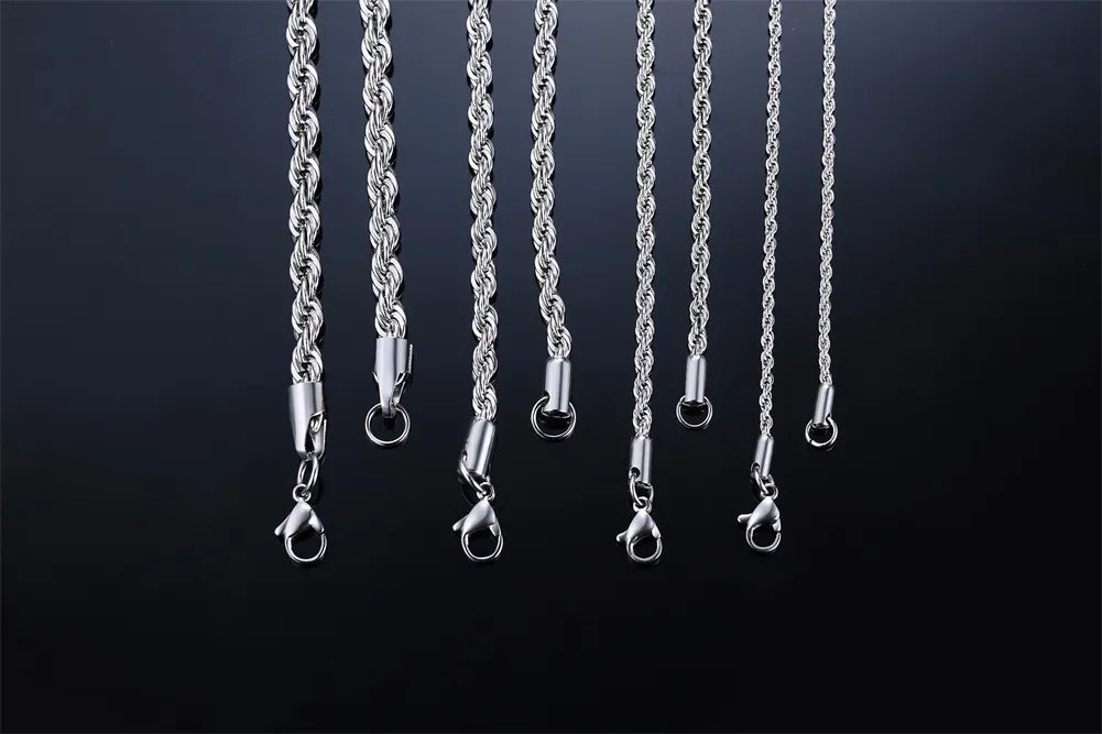 Colar Masculino Aço Inoxidável Prateado - Orion