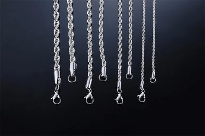 Colar Masculino Aço Inoxidável Prateado - Orion