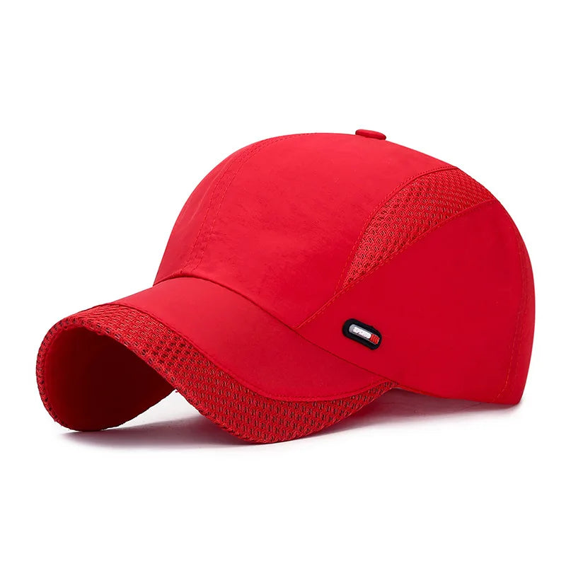 Boné Masculino Aba Curva Vermelho - Orion