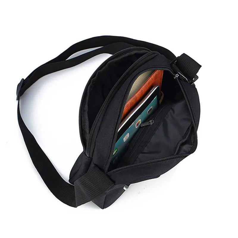 Bolsa Transversal Masculina Preta - Orion