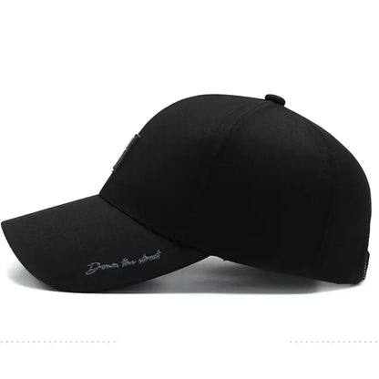Boné Masculino Aba Curva Preto - Orion