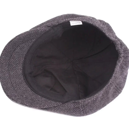 Boina Masculina Inglesa Cinza - Orion